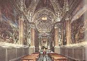 Michelangelo Buonarroti View of the Chapel Spain oil painting artist